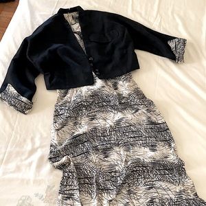 Vintage 1950s Frank Tisch Mr. Ric dress & jacket